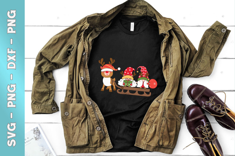 cute-gnome-christmas-sleigh-reindeer