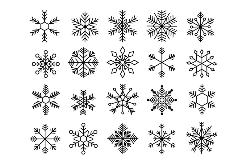 snowflake-collection-abstract-frozen-ice-frost-icons-christmas-new-ye