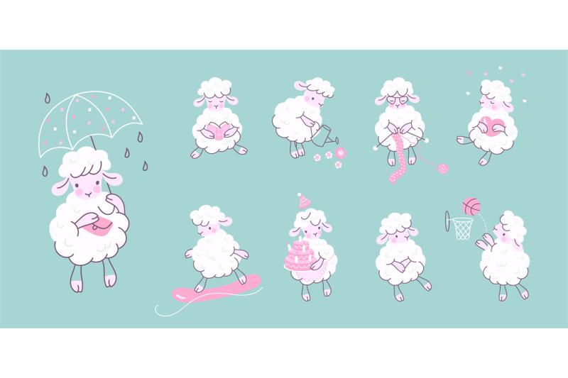 adorable-sheep-set-comic-lambs-sheeps-white-wool-characters-cute-an