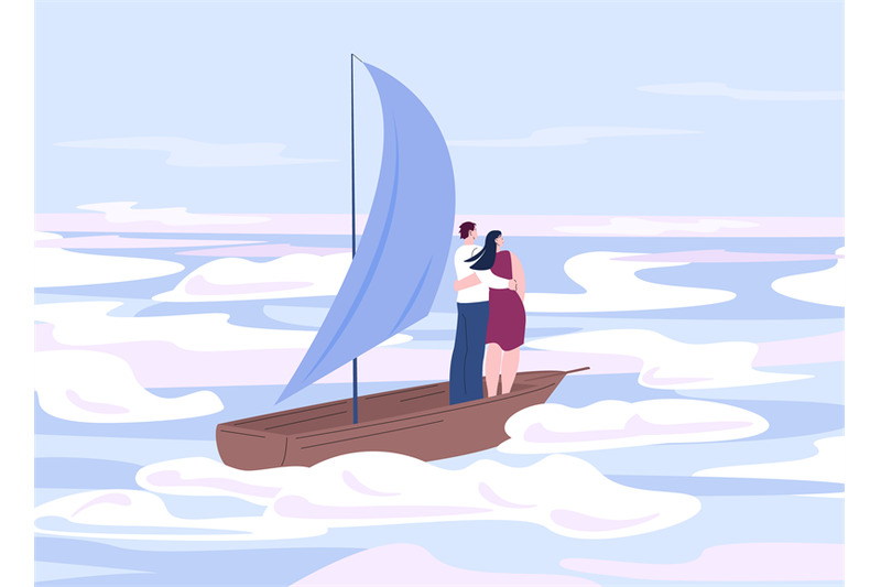 look-at-new-horizons-couple-in-boat-fly-on-sky-in-clouds-for-dream-l