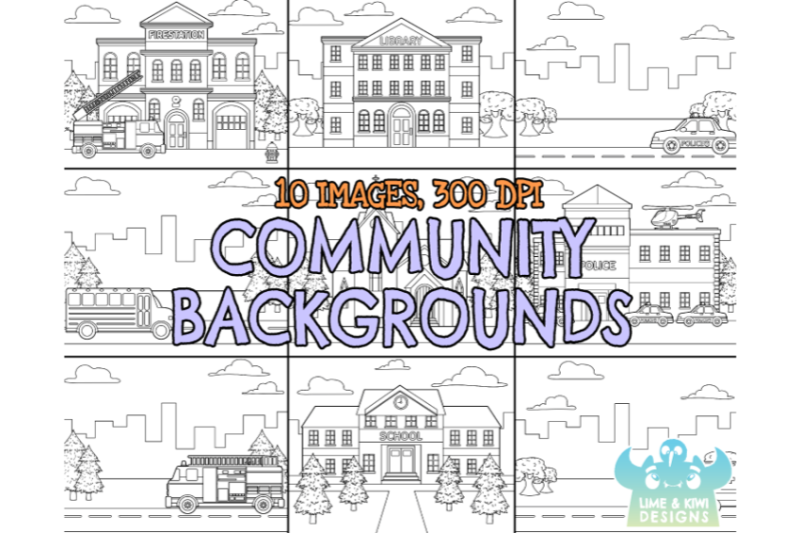 community-buildings-digital-stamps-bundle-1