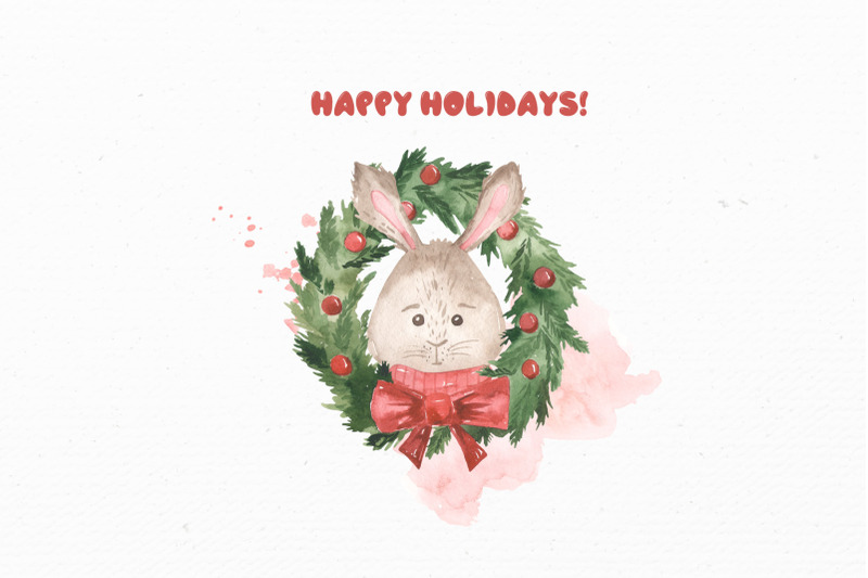 christmas-bunnies-watercolor