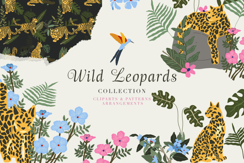 wild-leopards-vector-set-animal-invitation-digital-jungle-clipart