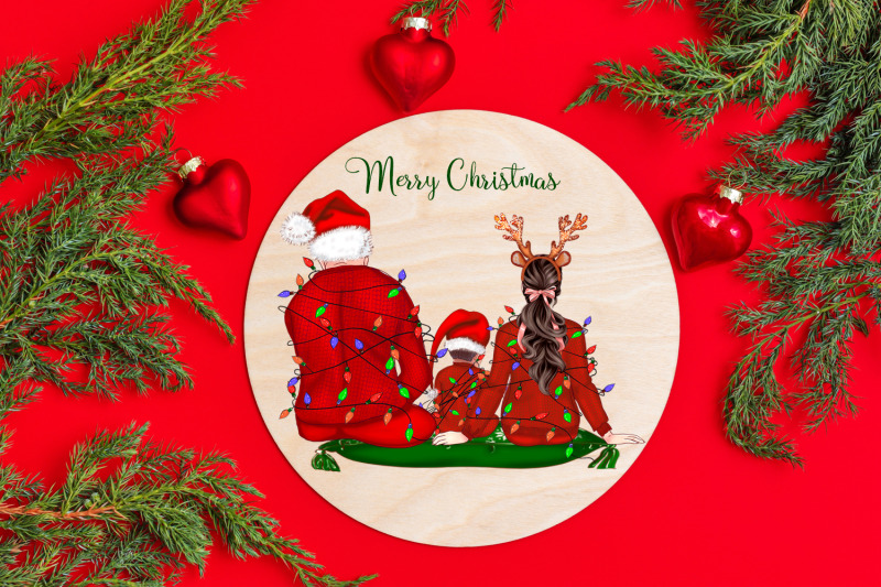 family-portrait-christmas-sitting-family-custom