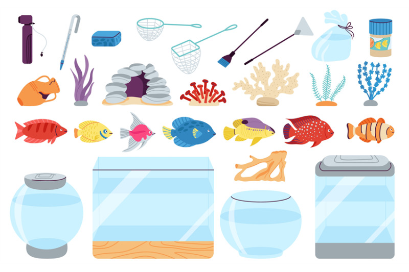 aquarium-fish-and-tools-house-fish-tank-glass-and-care-pet-accessori