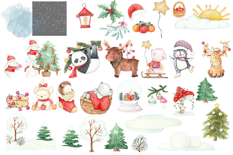 funny-christmas-animals-sublimation-png