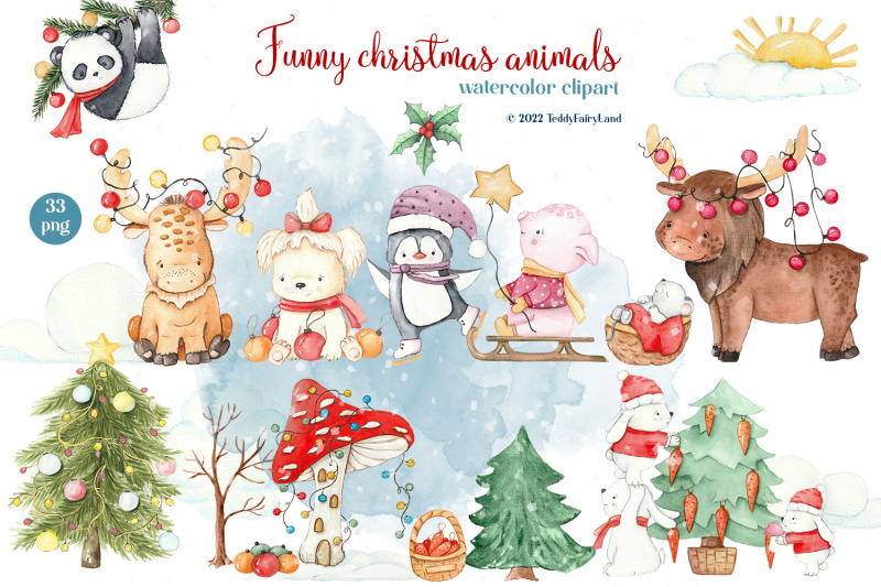 funny-christmas-animals-sublimation-png