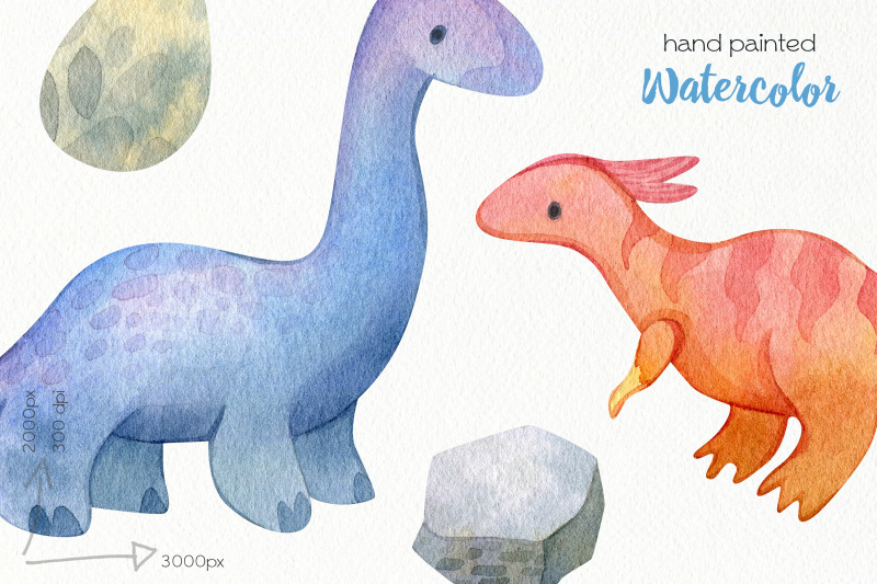 watercolor-dinosaurs-clipart-png-files