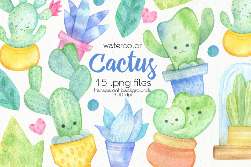 watercolor-cactus-clipart-png-files