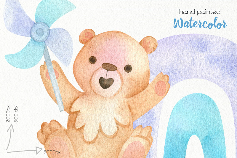 watercolor-blue-baby-bear-clipart-png-files