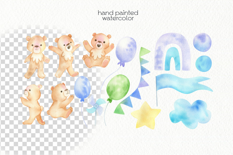 watercolor-blue-baby-bear-clipart-png-files