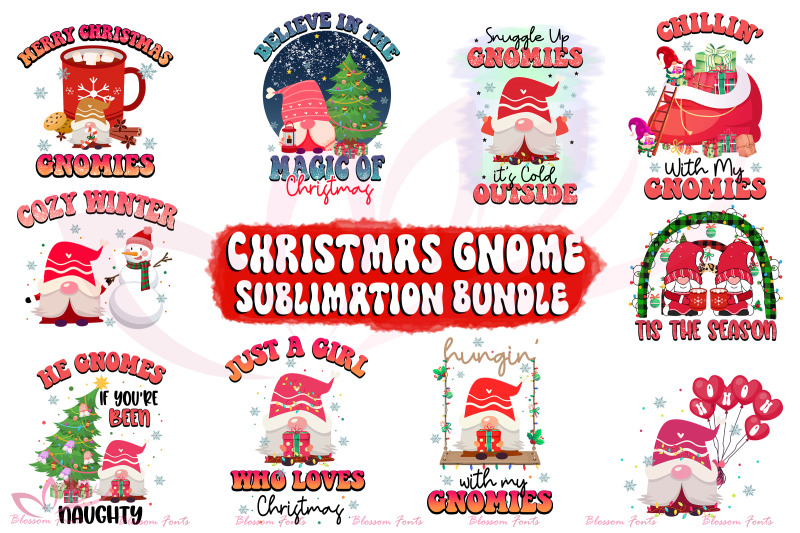 christmas-gnome-sublimation-bundle