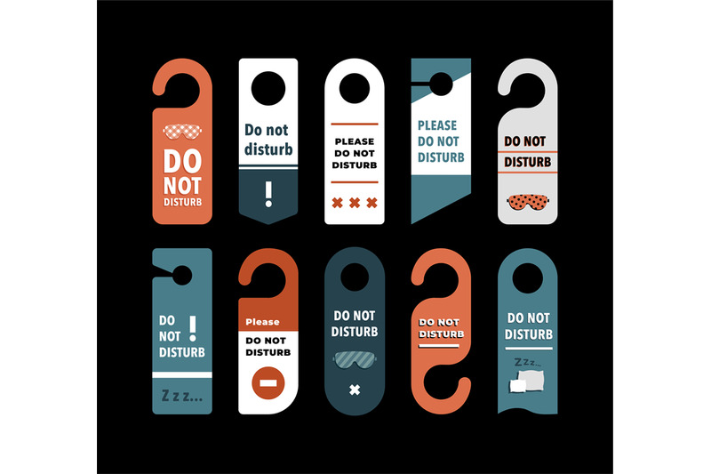 please-do-not-disturb-signs-warning-message-label-for-hotel-room-door