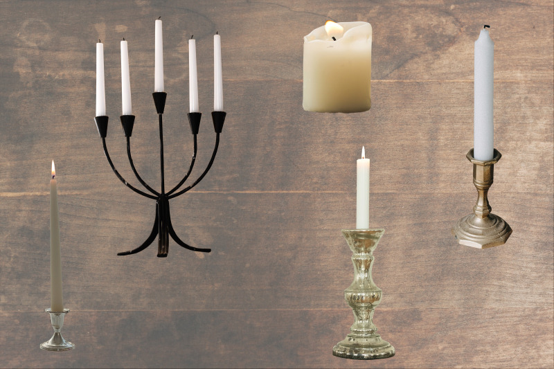 candle-holders-wax-candles-overlays