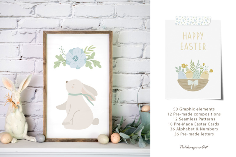easter-bunny-clipart-amp-pattern