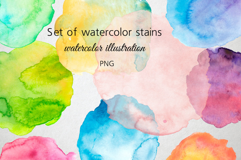 watercolor-stains-set-of-colorful-spots