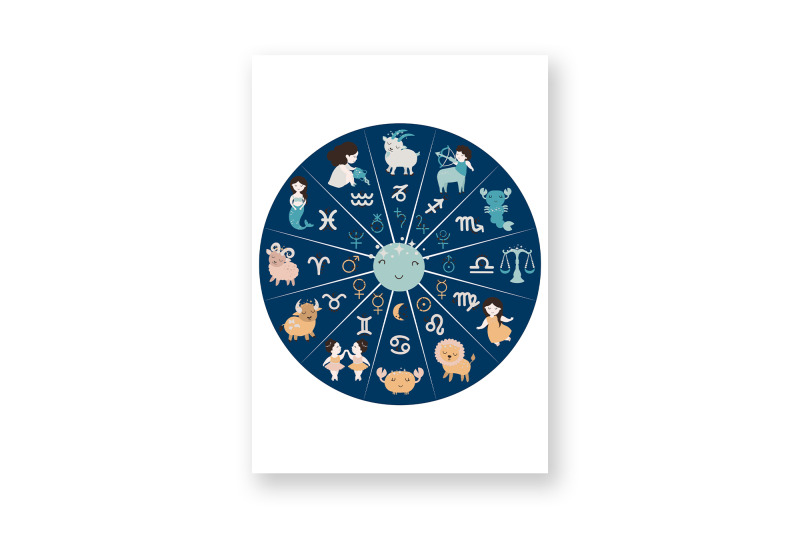 signs-of-the-baby-zodiac-poster