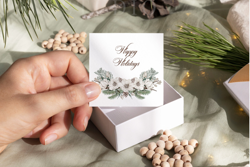 christmas-floral-clipart-winter-wreath-arrangement-new-year-white-flow