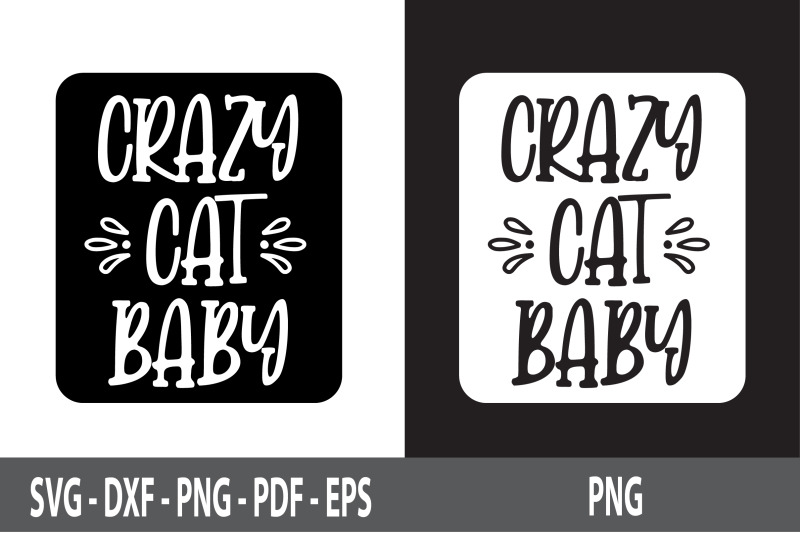 crazy-cat-baby-svg