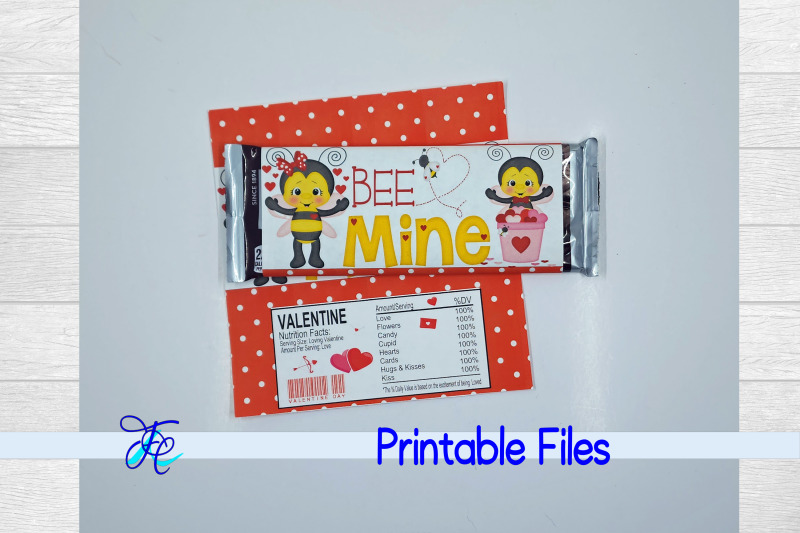 bee-mine-candy-bar-wrapper