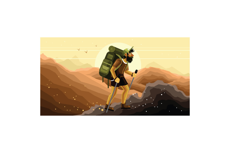 mountain-hiking-vector-graphics-illustration