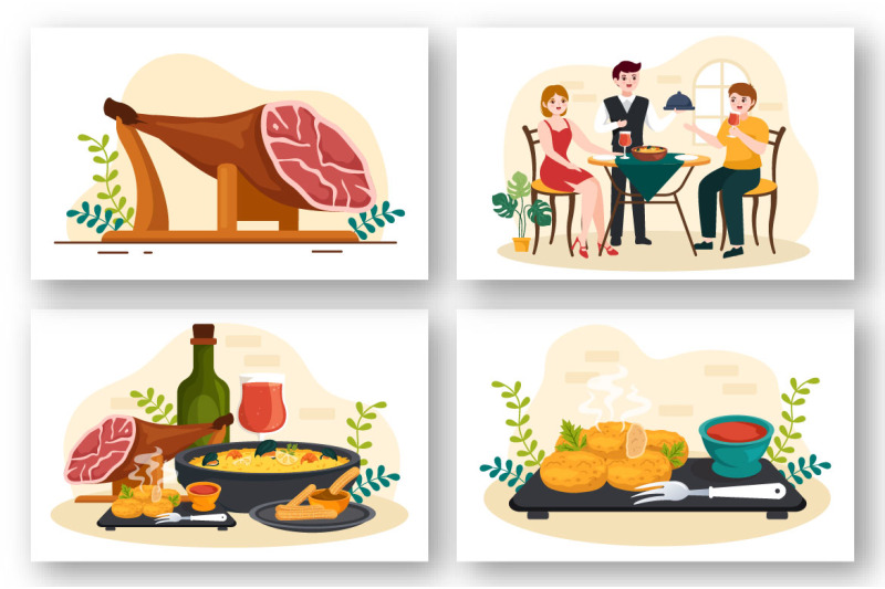 12-spanish-food-cuisine-illustration