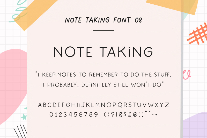 the-note-taking-font-bundle-note-fonts-note-taking-fonts-goodnotes