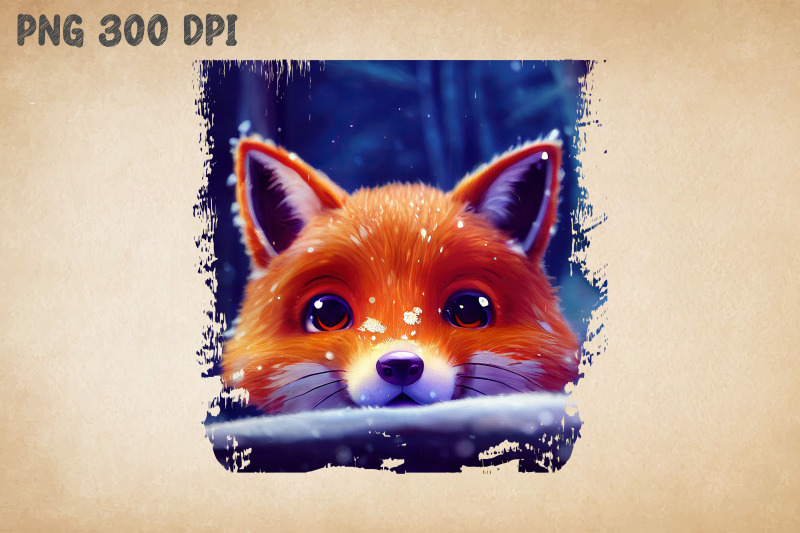 super-cute-fox-in-winter