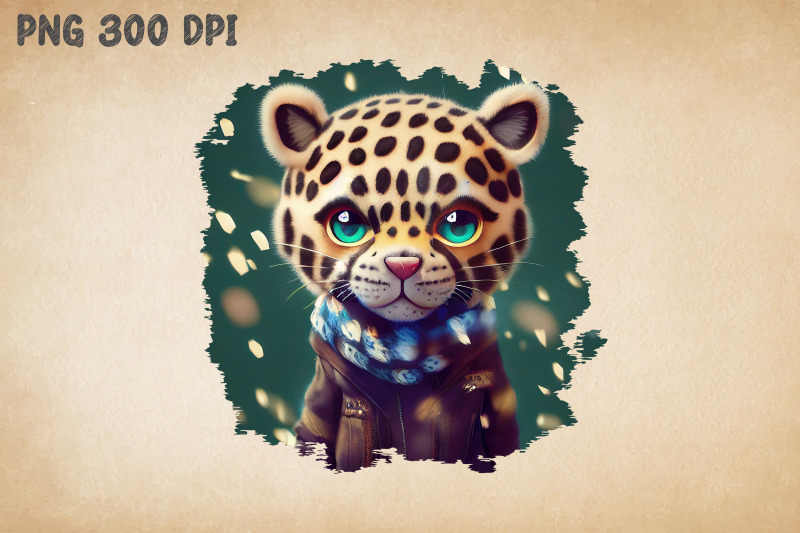 winter-leopard-super-cute-cheetah