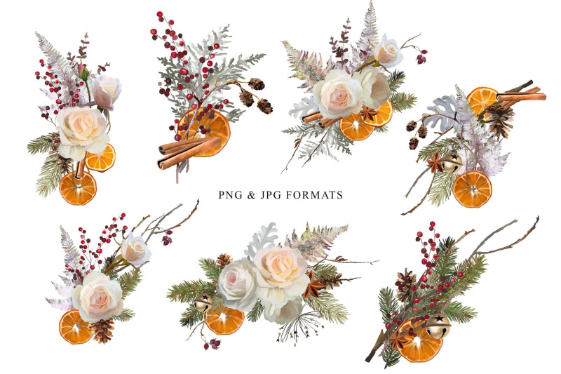 flowers-rose-bouquets-christmas-floral-clipart-png-wedding-borders