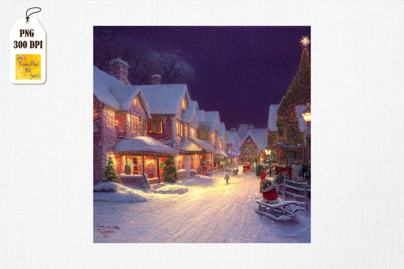 peaceful-and-cozy-town-christmas-3