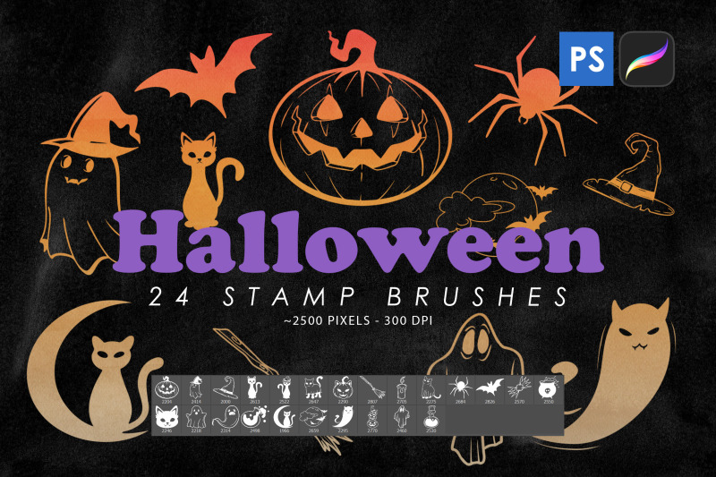 halloween-stamp-brushes
