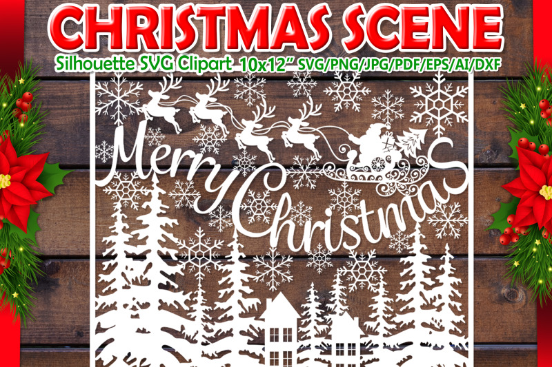 christmas-scene-silhouette-design-svg-2