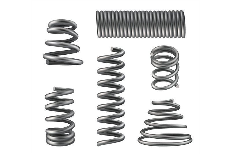 metallic-spring-coils-flexibly-geometrical-3d-steel-shapes-for-heavy