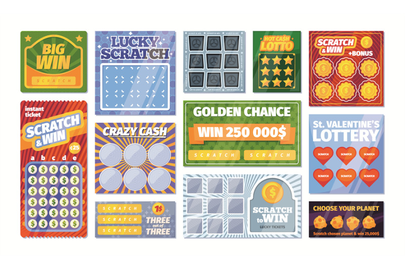 lottery-tickets-collection-royal-edition-victory-scratching-numbered