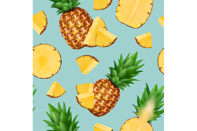 pineapple-pattern-tropical-exotic-fruits-illustrations-for-printing-t