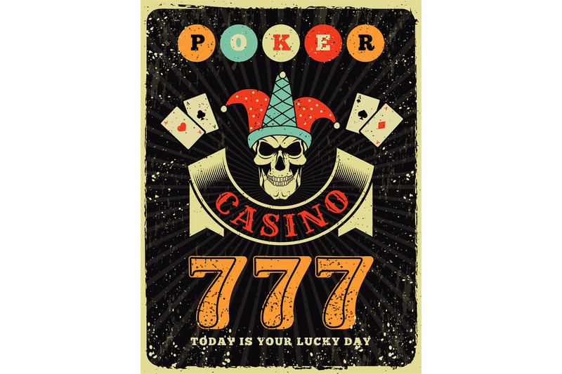 casino-poster-vintage-stylized-placard-for-casino-slot-machines-cards