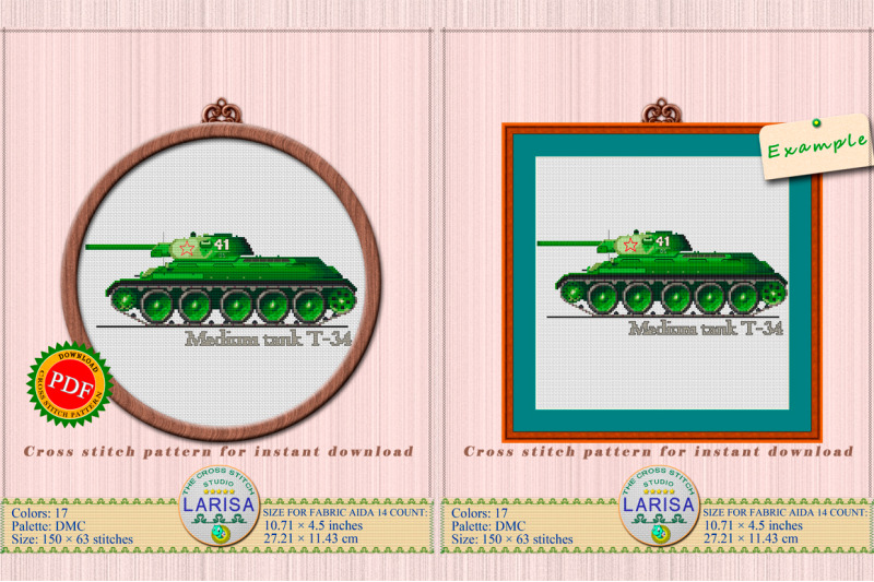 tank-t-34-cross-stitch-pattern-tank-of-world-war-ii