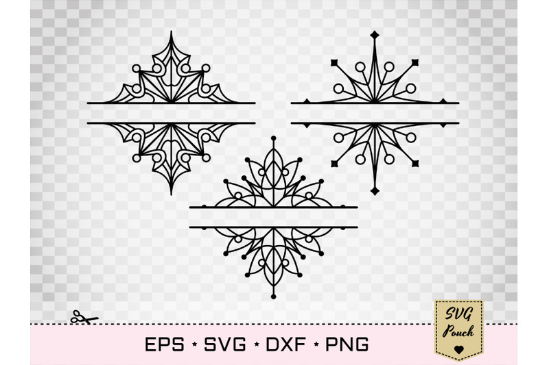 snowflake-split-monogram-svg