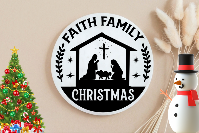 family-christmas-ornament-svg-bundle