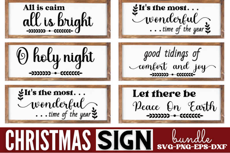 vintage-christmas-sign-svg-bundle