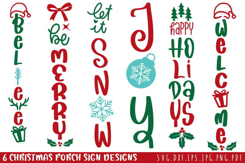 christmas-porch-sign-svg-bundle