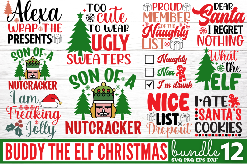 buddy-the-elf-christmas-svg-bundle