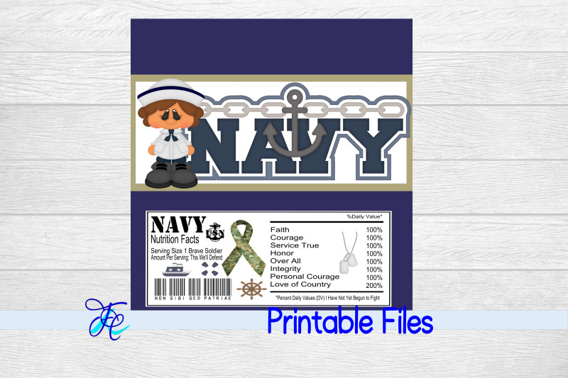 navy-girl-candy-bar-wrapper