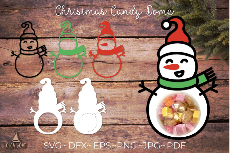 3d-snowman-layered-svg-christmas-candy-dome-holder