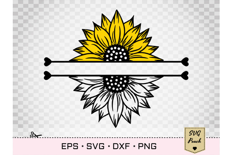 sunflower-border-svg