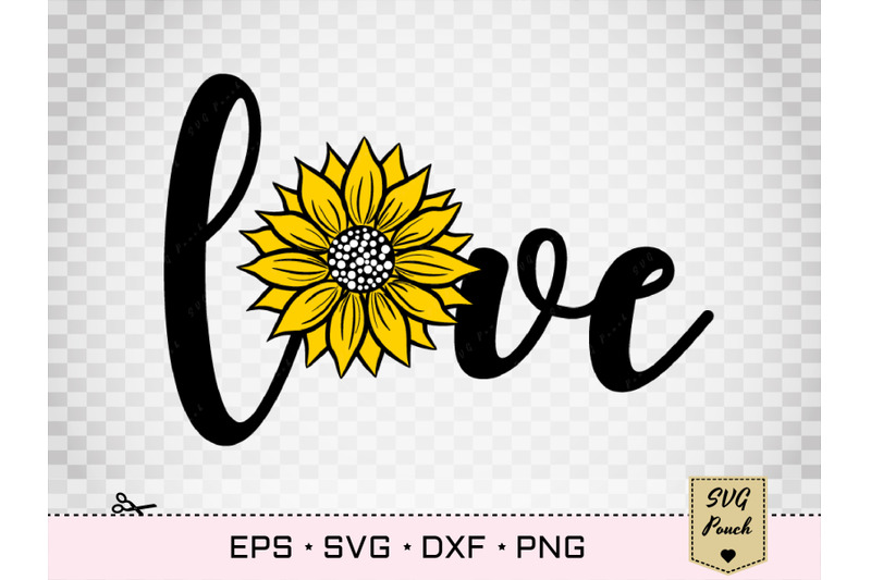 love-sunflower-svg