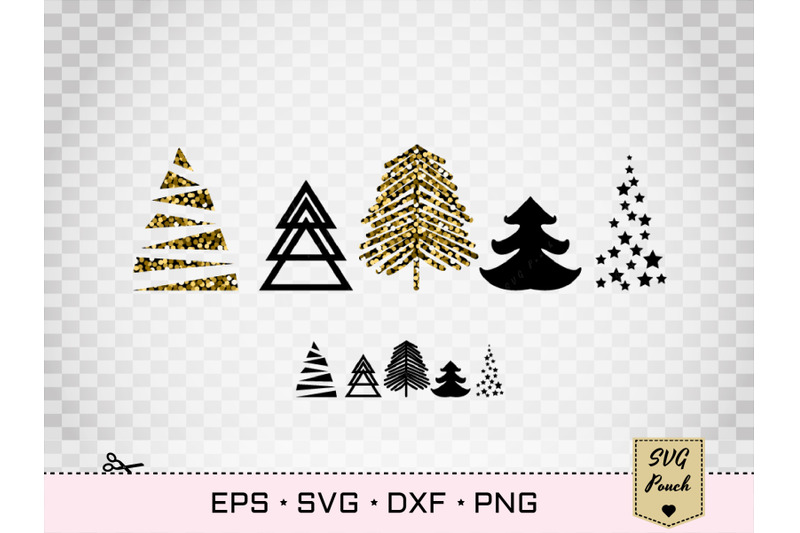 stylish-christmas-trees-svg