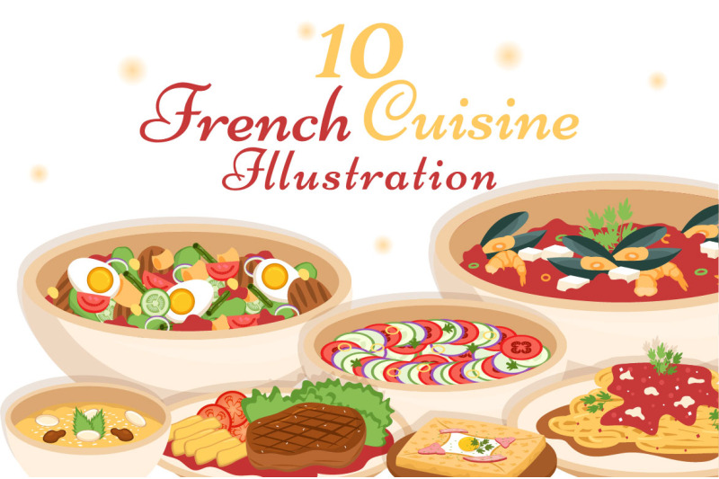 10-french-food-cuisine-restaurant-illustration