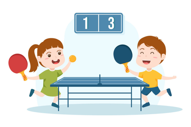 11-playing-table-tennis-sports-illustration